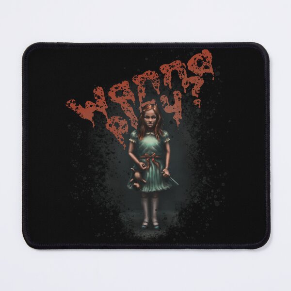 Item preview, Wanna Play? - horror themed, halloween, horror, the shining, Chucky mashup designed and sold by Shanna Lenè Hattaway.