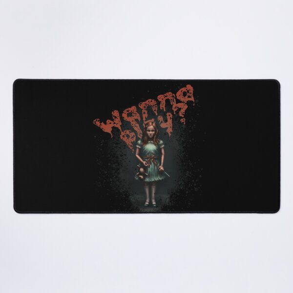 Item preview, Wanna Play? - horror themed, halloween, horror, the shining, Chucky mashup designed and sold by Shanna Lenè Hattaway.