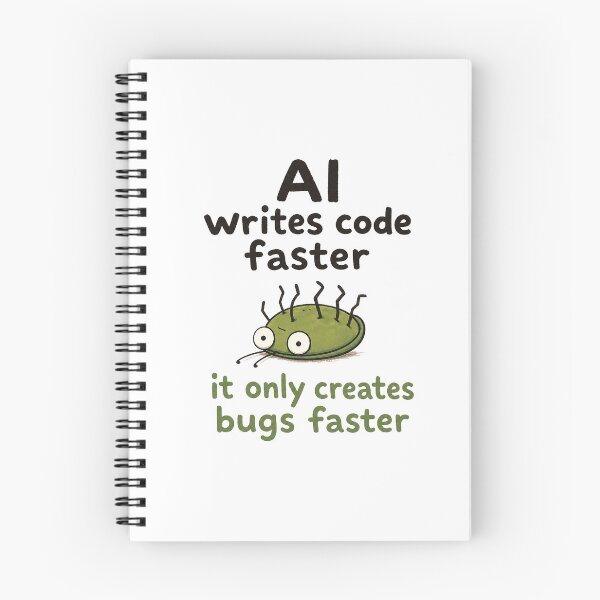 Item preview, AI Creates Bugs Faster designed and sold by DAOUDEES.