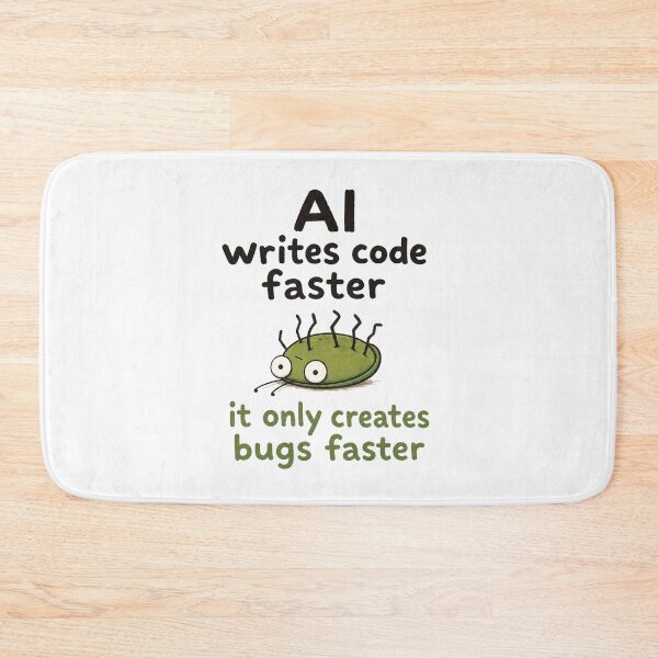 Item preview, AI Creates Bugs Faster designed and sold by DAOUDEES.