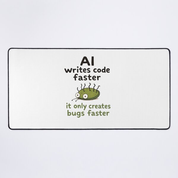 Item preview, AI Creates Bugs Faster designed and sold by DAOUDEES.