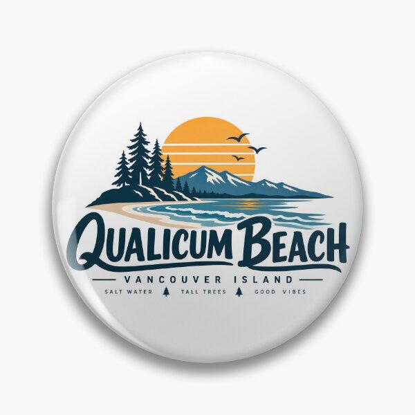 Artikelvorschau, Qualicum Beach, Vancouver Island, Retro-Sonnenuntergang entworfen und verkauft von MR-HOOBY.