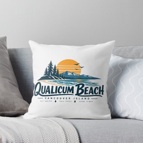 Item preview, Qualicum Beach Vancouver Island Retro Sunset designed and sold by MR-HOOBY.