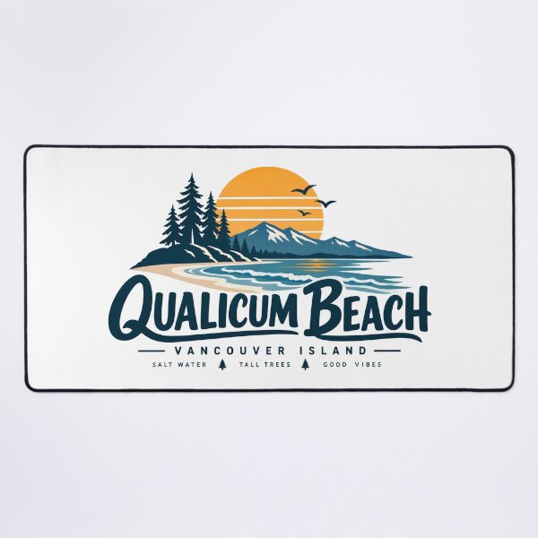 Item preview, Qualicum Beach Vancouver Island Retro Sunset designed and sold by MR-HOOBY.