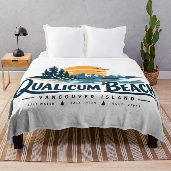 Item preview, Qualicum Beach Vancouver Island Retro Sunset designed and sold by MR-HOOBY.