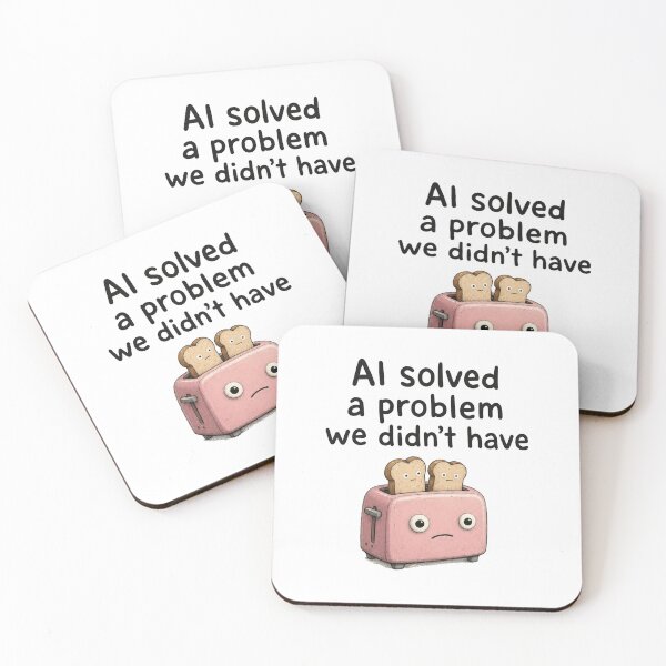 Item preview, AI Solved Nonexistent Problem designed and sold by DAOUDEES.