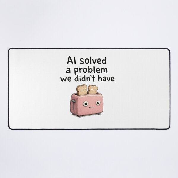 Item preview, AI Solved Nonexistent Problem designed and sold by DAOUDEES.