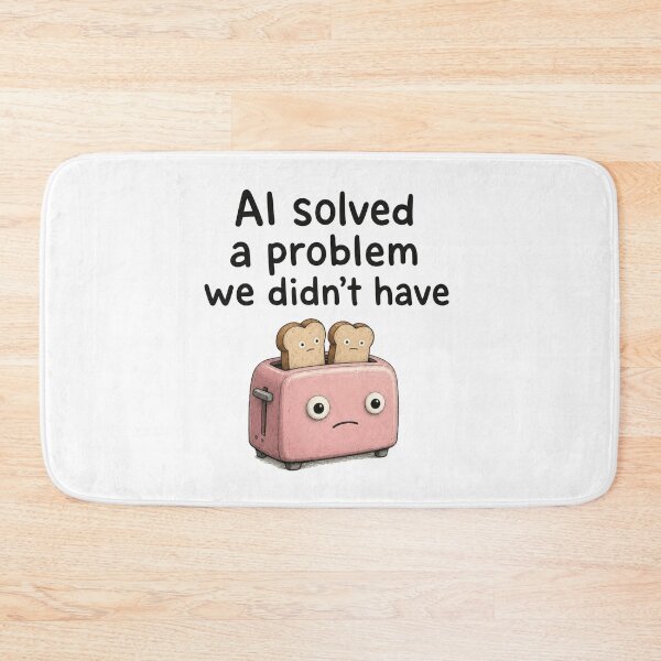 Item preview, AI Solved Nonexistent Problem designed and sold by DAOUDEES.