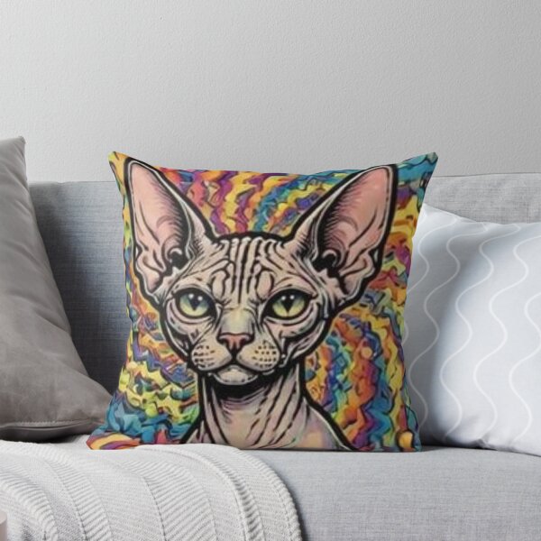 Item preview, Psychedelic Sphynx designed and sold by MariaYariWorld.