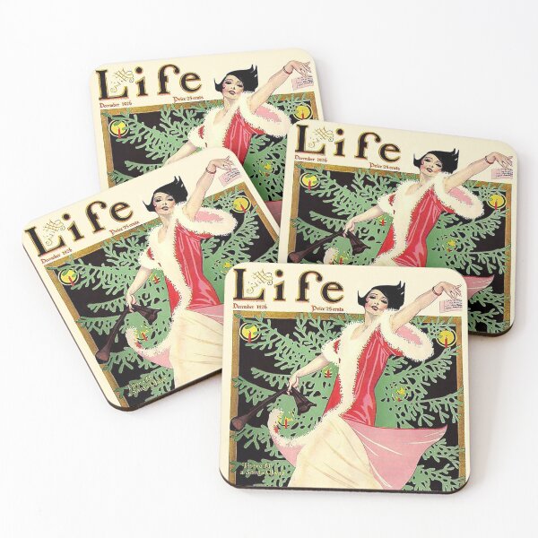Item preview, Life Magazine Womans Fashion Cover Vintage Wall Art Poster Print Tee Cushion Mug Shirt Design Unique designed and sold by Cool Robot Bro..