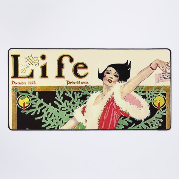 Item preview, Life Magazine Womans Fashion Cover Vintage Wall Art Poster Print Tee Cushion Mug Shirt Design Unique designed and sold by Cool Robot Bro..