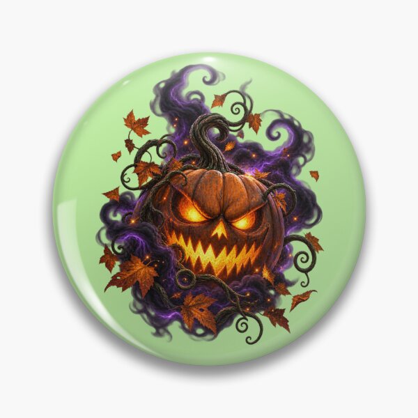 Item preview, Evil Jack O Lantern Dark Magic designed and sold by Hoity-Toity.