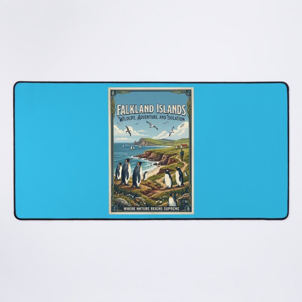 Item preview, Falkland Islands Travel Poster designed and sold by ArtworkNorth.