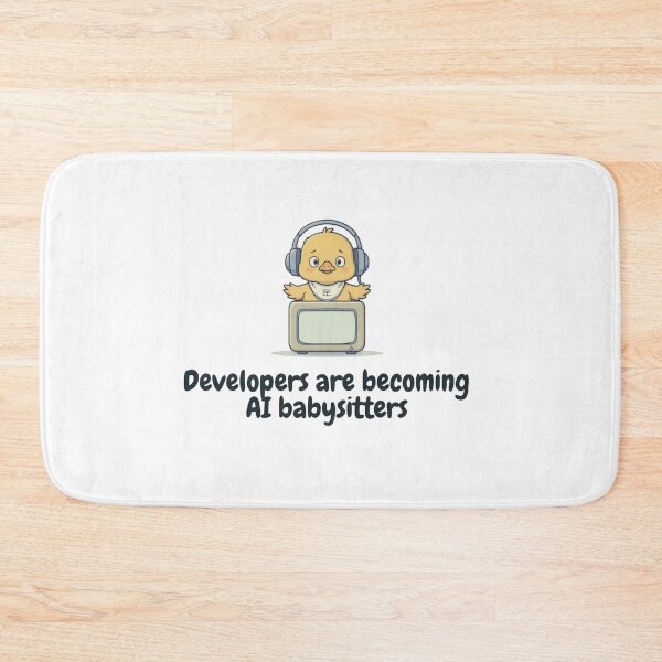 Item preview, Developers Are AI Babysitters designed and sold by DAOUDEES.