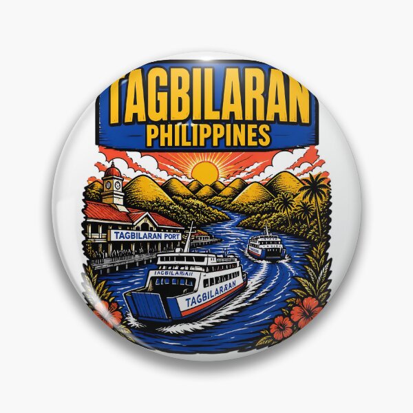 Artikelvorschau, Tagbilaran Philippinen Vintage Reisen Tourismus entworfen und verkauft von TravelersGems.