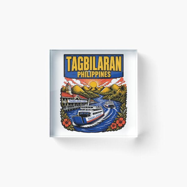 Item preview, Tagbilaran, Filipinas, Viajes y Turismo Vintage designed and sold by TravelersGems.
