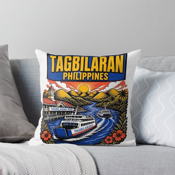 Item preview, Tagbilaran Philippines Vintage Travel Tourism designed and sold by TravelersGems.