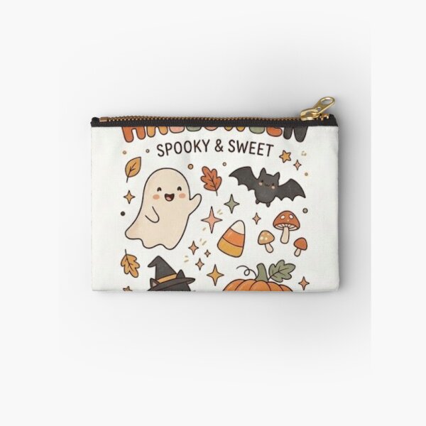Item preview, Cute Retro Spooky and Sweet Halloween Art Print    designed and sold by simpledesignlab.