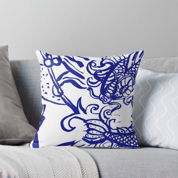 Item preview, Azulejo 2 blue by Madame Thao designed and sold by Madame Thao.