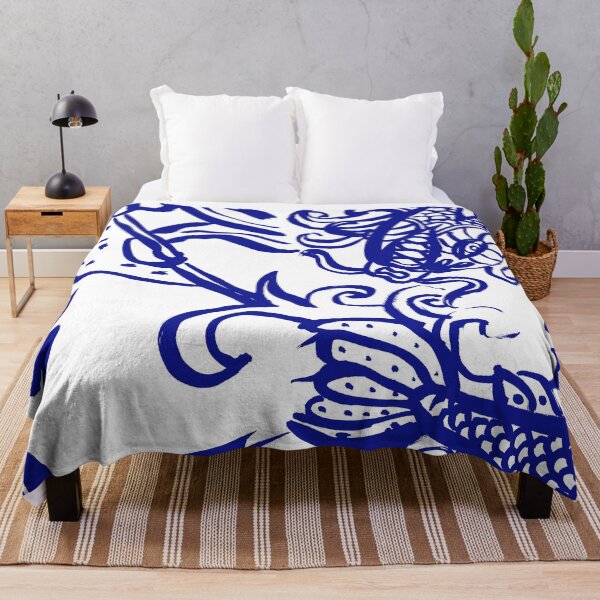 Item preview, Azulejo 2 blue by Madame Thao designed and sold by Madame Thao.