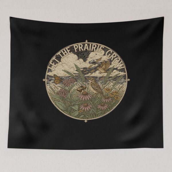 Item preview, Let The Prairie Grow Native Wildlife designed and sold by MooonTees.