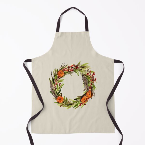 Item preview, Fall Wreath in Watercolor designed and sold by Allison S. Richardson .