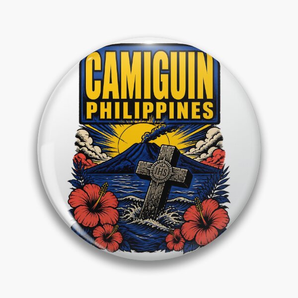Item preview, Camiguin Philippines Vintage Travel Tourism designed and sold by TravelersGems.