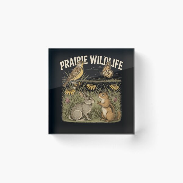 Item preview, Prairie Wildlife Native Wildlife designed and sold by MooonTees.