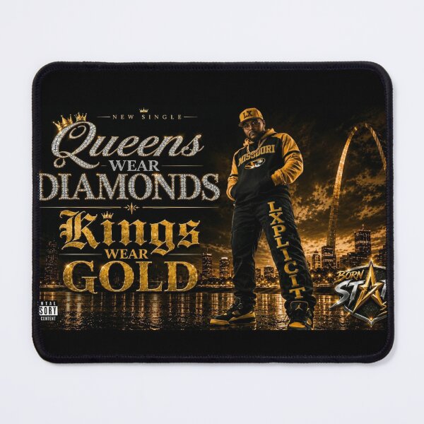 Item preview, Queens Wear Diamonds Kings Wear Gold designed and sold by GearCity.