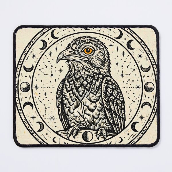 Item preview, Exotic Beautiful Birds - Lunar potoo #1 designed and sold by Helios Be. Lavsh.
