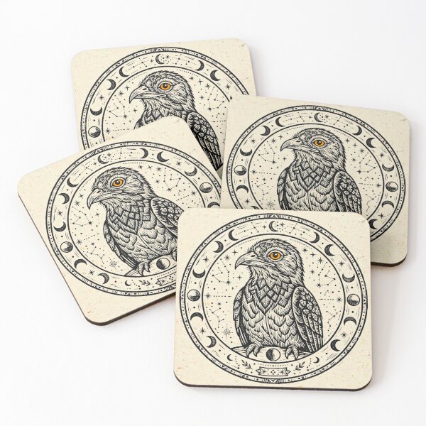 Item preview, Exotic Beautiful Birds - Lunar potoo #1 designed and sold by Helios Be. Lavsh.