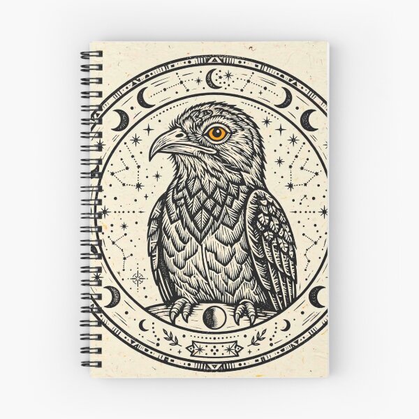 Item preview, Exotic Beautiful Birds - Lunar potoo #1 designed and sold by Helios Be. Lavsh.