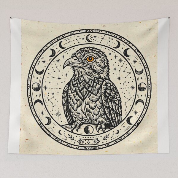 Item preview, Exotic Beautiful Birds - Lunar potoo #1 designed and sold by Helios Be. Lavsh.