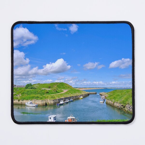 Item preview, Seaton Sluice Harbour: Colourful Boats and High Tide designed and sold by Violaman.