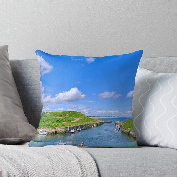 Item preview, Seaton Sluice Harbour: Colourful Boats and High Tide designed and sold by Violaman.
