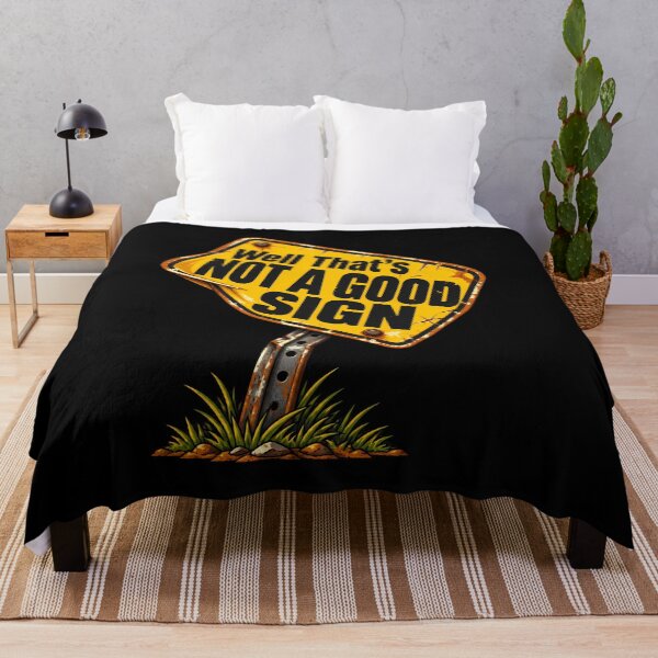 Item preview, Well That's Not A Good Sign Funny Sarcastic Humor Retro designed and sold by Photo-Sphere101.