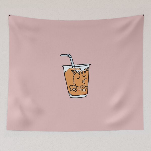 Item preview, Sleeping Orange Cat In Thai Milk designed and sold by Quietreish.