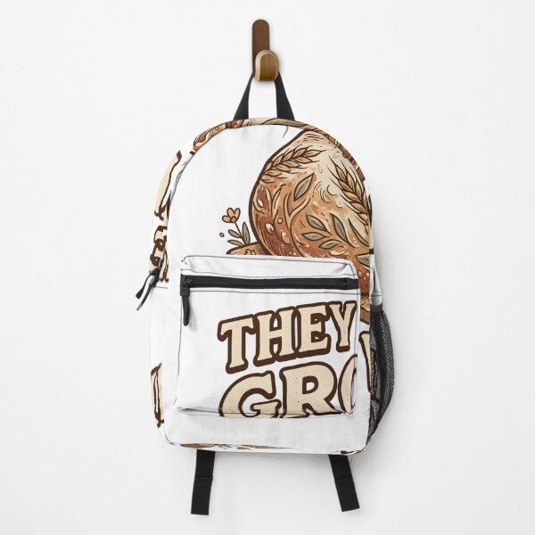 Item preview, Funny Sourdough Baker Pun: They See Me Growin' Graphic    designed and sold by Designart68.