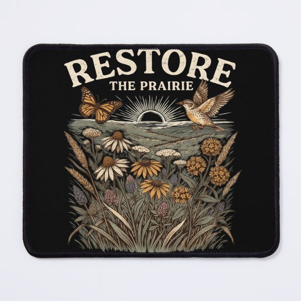 Item preview, Restore The Prairie Native Wildlife designed and sold by MooonTees.