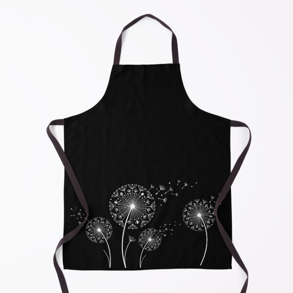 Item preview, Gentle Minimalist White Dandelion Illustration with Flying Seeds designed and sold by ElegantOutlines.