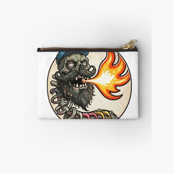 Item preview, Zombie Bearded Fireworm Halloween designed and sold by BeardedFireworm.