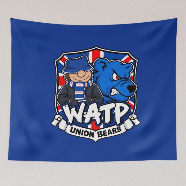Item preview,  Union Bears WATP Glasgow Is Blue designed and sold by canvasriddle.