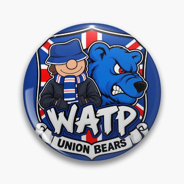 Item preview,  Union Bears WATP Glasgow Is Blue designed and sold by canvasriddle.