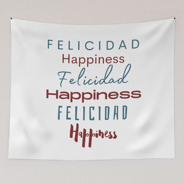 Item preview, FELICIDAD FELICIDAD FELICIDAD FELICIDAD designed and sold by LaPaoTorres.
