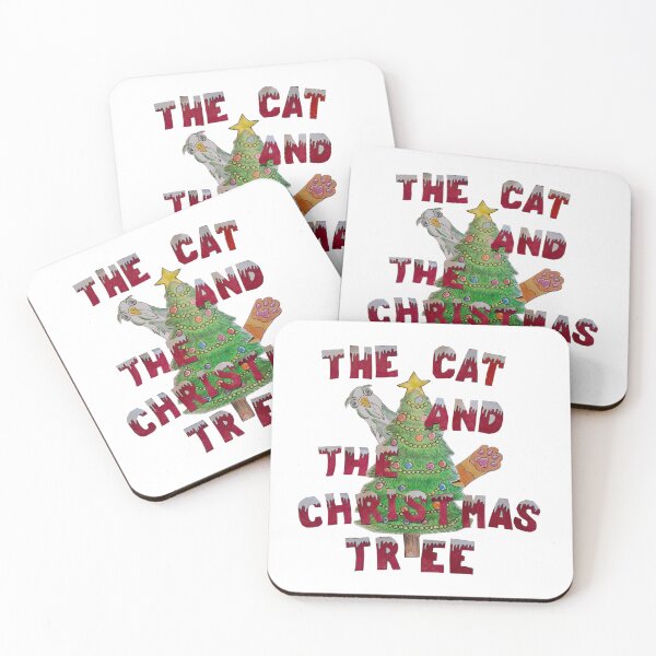 Item preview, The Cat and The Christmas Tree designed and sold by The Cat and The Christmas Tree by Alice Ean Dubh.