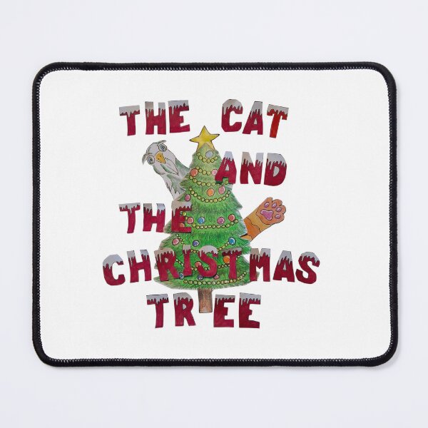 Item preview, The Cat and The Christmas Tree designed and sold by The Cat and The Christmas Tree by Alice Ean Dubh.
