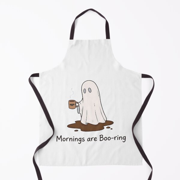 Item preview, Cute Ghost Coffee Mornings Are Boo-ring designed and sold by Keepsake Kiosk.