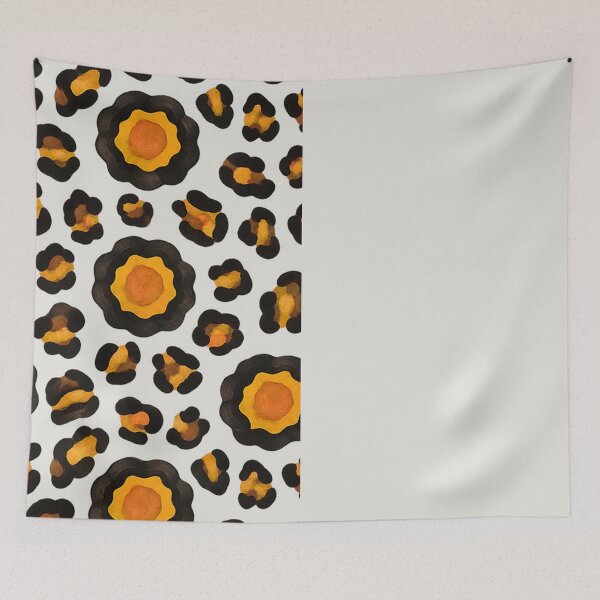 Item preview, Exotic Leopard Rosette Fabric Design  designed and sold by annenambiro.
