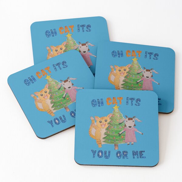 Item preview, Oh Cat its You or Me designed and sold by The Cat and The Christmas Tree by Alice Ean Dubh.