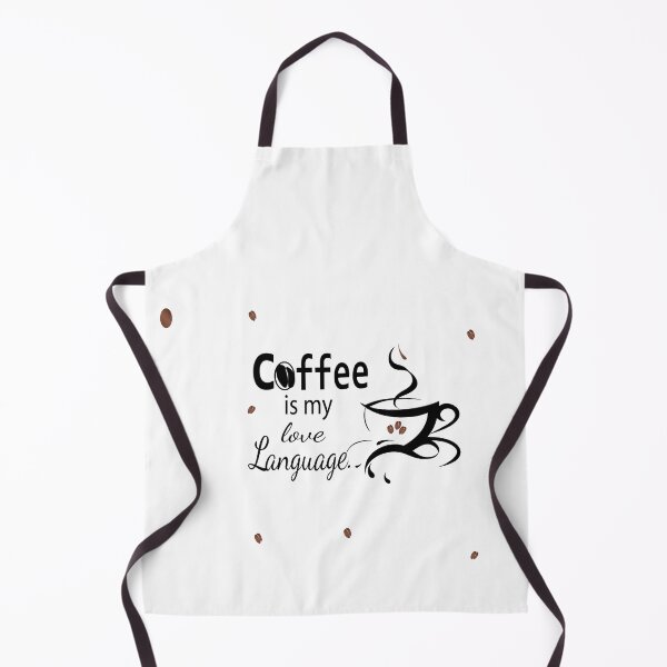 Item preview, Coffee Is My Love Language – Typography & Line Art Coffee Design designed and sold by Carftora786.